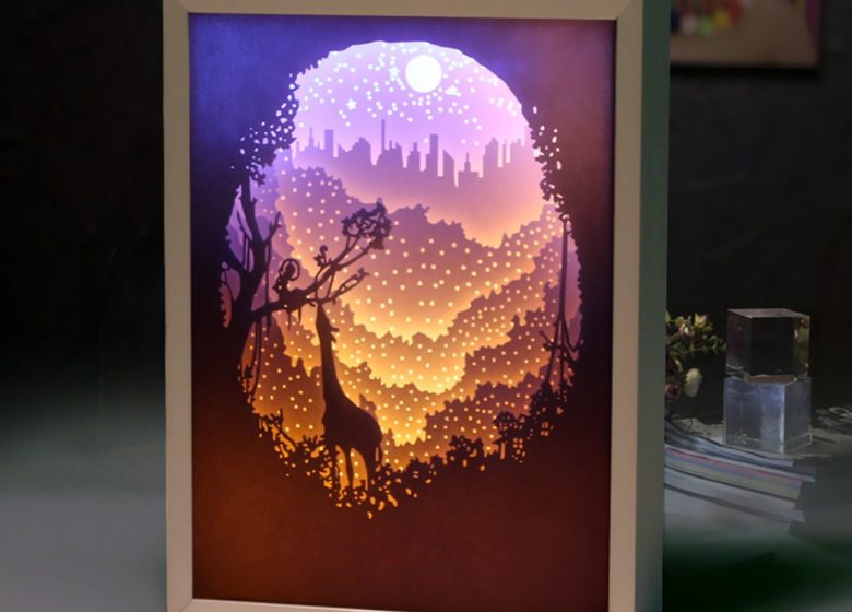 Illumine un tableau LED