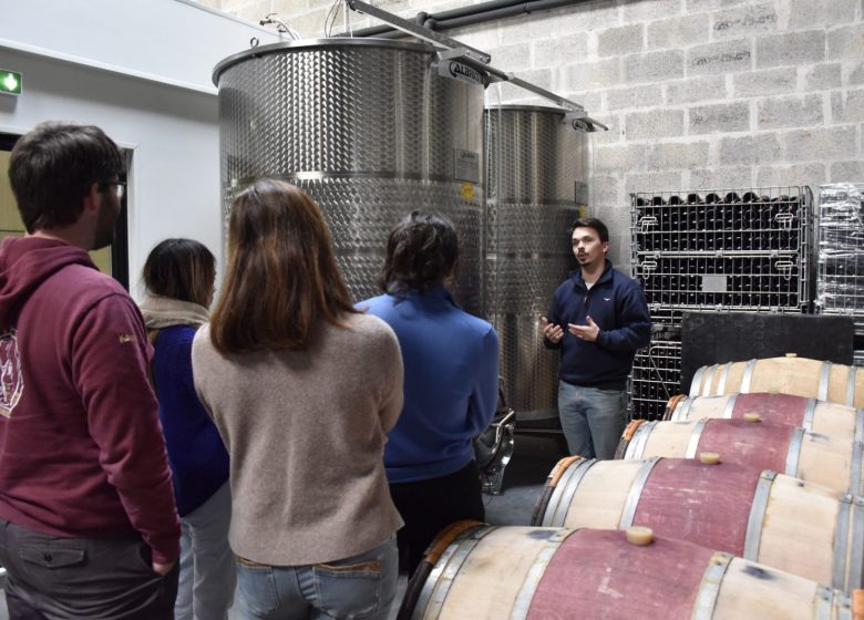 Visite et dégustation dans un chai de vinification à la Roche sur Yon