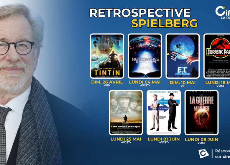 RETROSPECTIVE STEVEN SPIELBERG AU CINEVILLE