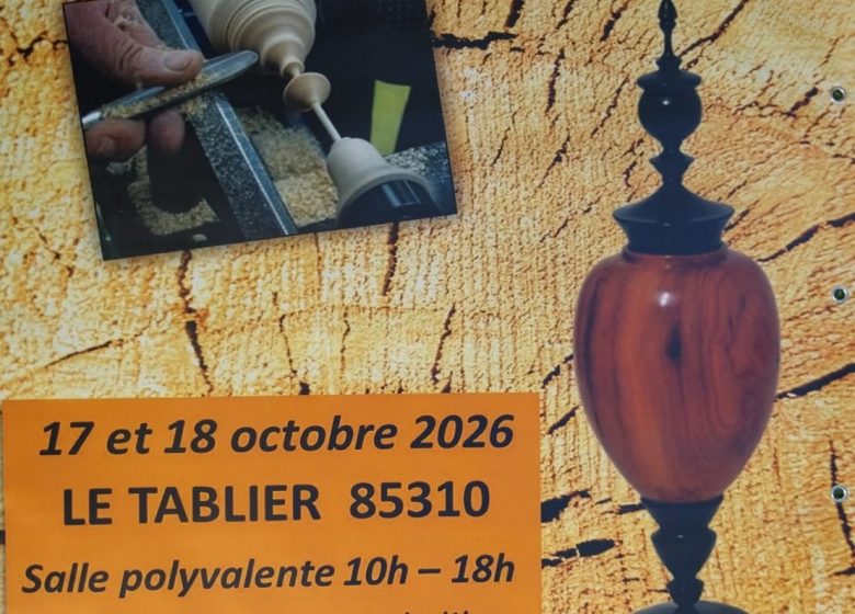 Exposition et demonstrations tournage sur bois