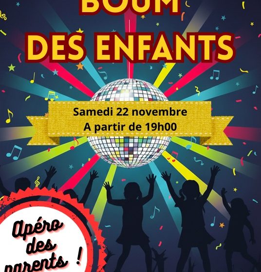 Boum des enfants et apéro des parents