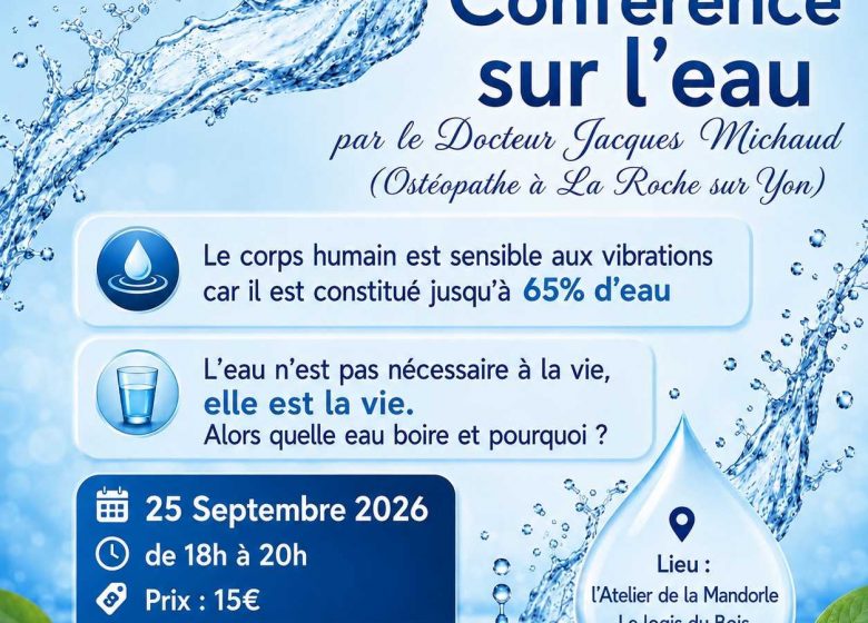 Conférence sur l&rsquo;eau
