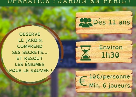 Escape game à la Ferme de la Jarrie