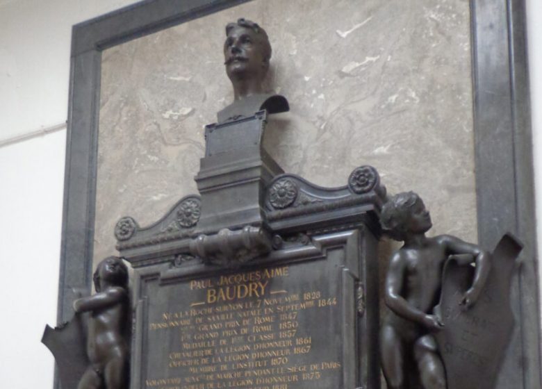 Le monument commémoratif de Paul Baudry
