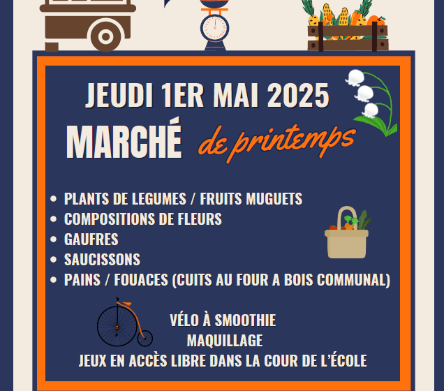 Marché de printemps