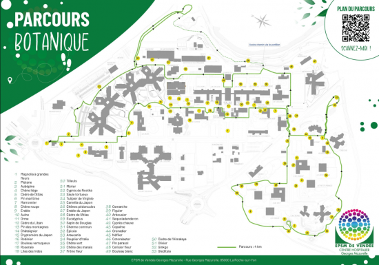 Jardin insolite du centre hospitalier Georges Mazurelle