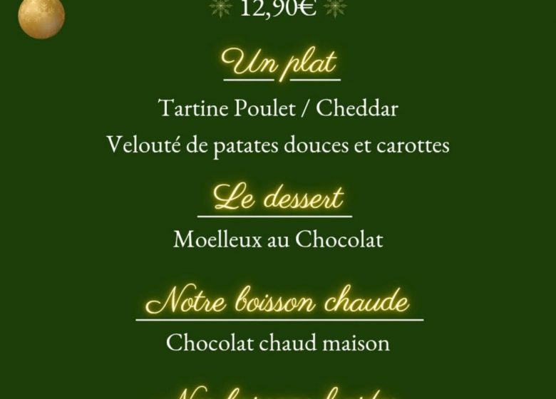 Pot & Boc – Menu de Noël