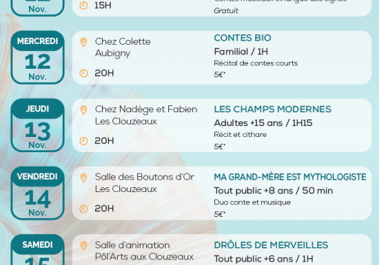 Festival du conte « Autant dire »