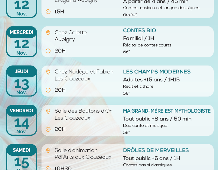 Festival du conte « Autant dire »