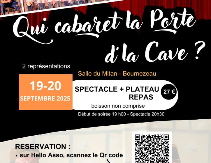 Soirée Cabaret – Qui cabaret la porte d’la cave ?