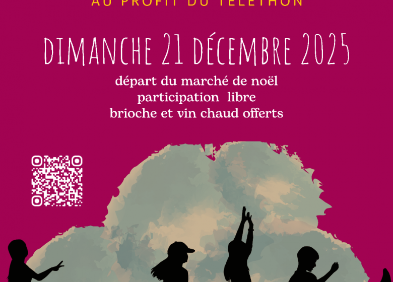 Marche solidaire au profit du Téléthon à Landeronde