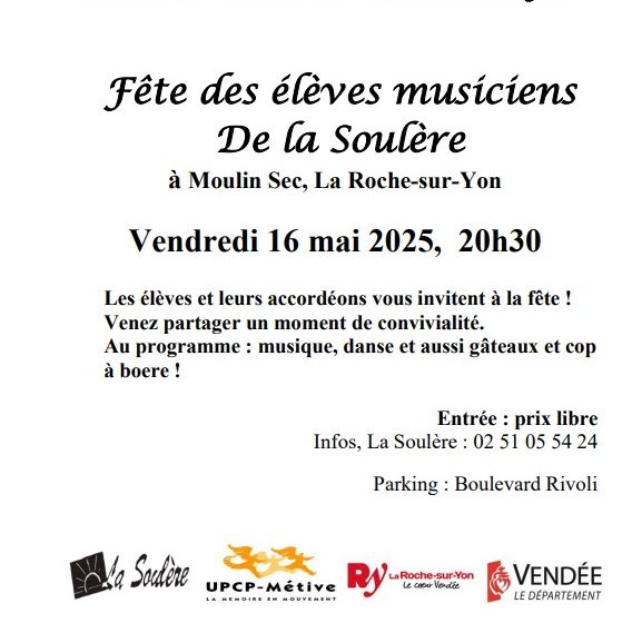 Fête des élèves musiciens de la soulère