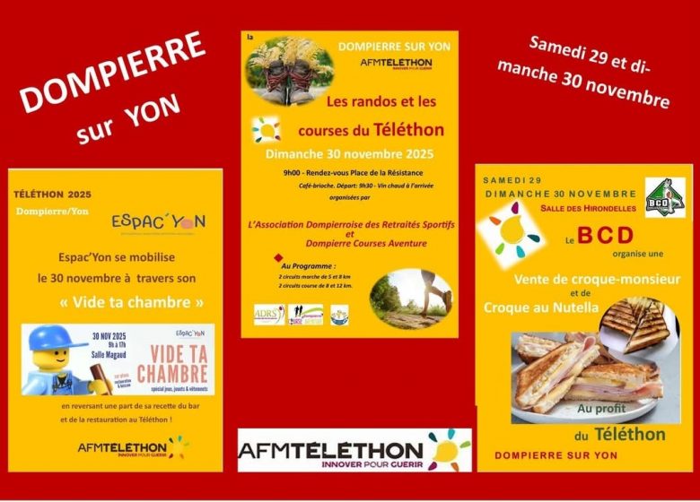 Téléthon – Dompierre/Yon