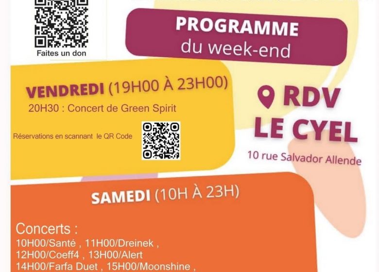 Programme téléthon la Roche-sur-Yon 2025