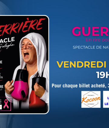 GUERRIERE, stand up au Cinéville